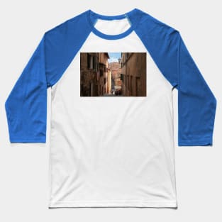 Sunny September Siena Side Street Baseball T-Shirt